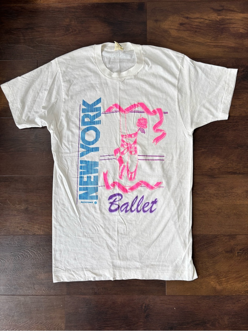 Vintage Screen Stars New York Ballet Graphic Tee L